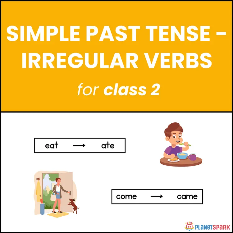 Class 2 Worksheet on Irregular Verbs