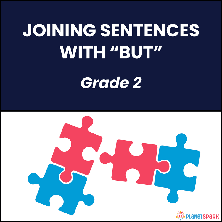 Class 2 Joining Sentences With But Grammar Worksheet