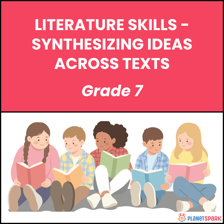 Class 7 English Worksheet on Synthesizing Text Ideas