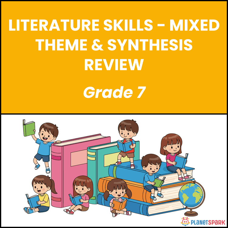 Class 7 English Worksheet on Theme Synthesis Review